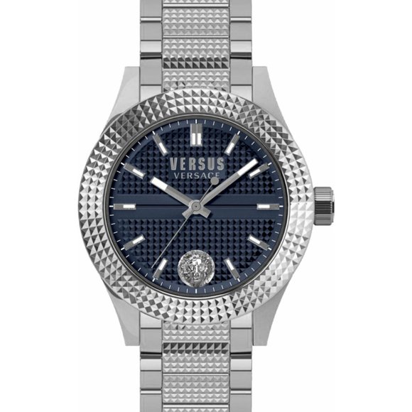 Versace Womens Blue Dial Watch New With Tags